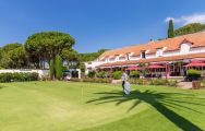 All The Golf de Valescure's beautiful golf course in striking South of France.