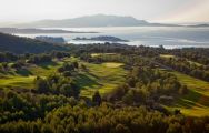 The Golf Dolce Fregate Provence's impressive golf course in incredible South of France.