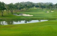 The Siam Country Club Old Course's lovely golf course within impressive Pattaya.