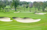 The Siam Country Club Old Course's lovely golf course within impressive Pattaya.