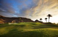 View Anfi Tauro Golf Course's picturesque golf course in dramatic Tenerife.