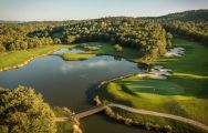 All The Terre Blanche's lovely golf course in dramatic South of France.