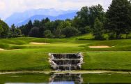 All The Evian Resort Golf Club's beautiful golf course situated in vibrant French Alps.