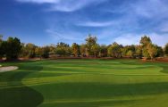 The Jumeirah Golf Estates's lovely golf course in stunning Dubai.