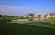 The Els Club's beautiful golf course in magnificent Dubai.