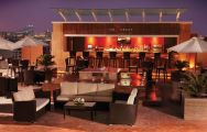 Media Rotana Outdoor Bar Area