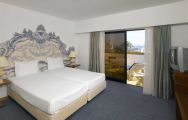 The Hotel Brisa Sol's lovely double bedroom situated in staggering Algarve