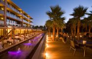 View Hotel Salgados Dunas Suites's impressive restaurant terrace in sensational Algarve.