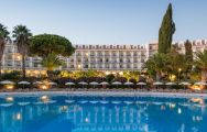 The Penina Golf Resort Hotel's beautiful main pool in incredible Algarve.