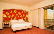 The Pestana Delfim Hotel's beautiful double bedroom within fantastic Algarve.