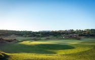 The Onyria Palmares Golf Club's picturesque 25th hole in dazzling Algarve.