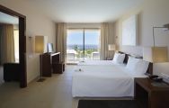 View Sao Rafael Suites Hotel's lovely double bedroom in brilliant Algarve.