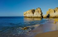 The Sao Rafael Suites Hotel's picturesque Sao Rafael beach within astounding Algarve.