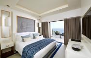 The Tivoli Carvoeiro Hotel's impressive double bedroom situated in dazzling Algarve.