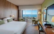 View Tivoli Marina Hotel's beautiful sea view double bedrooms in striking Algarve.