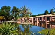 The Vila Sol Golf Resort Hotel's scenic sunbeds in fantastic Algarve.