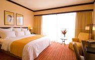 The Vila Sol Golf Resort Hotel's impressive double bedroom situated in spectacular Algarve.