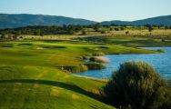 The Alamos Golf Course's scenic lake in fantastic Algarve.