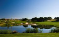 The Dom Pedro Victoria Golf Course's beautiful golf course within spectacular Algarve.