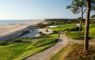 The Vale do Lobo Ocean Course's beautiful golf course situated in marvelous Algarve.