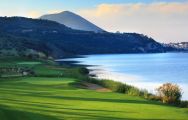 View Costa Navarino - The Bay Course's beautiful golf course in vibrant Greece.