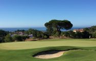 The Estoril Palacio Golf Course's lovely golf course situated in marvelous Lisbon.