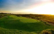 The Oitavos Dunes Golf Course's scenic golf course in brilliant Lisbon.