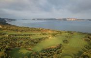 The Costa Navarino - The Bay Course's impressive golf course situated in pleasing Greece.