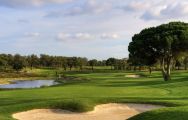 The Riba Golfe 1 's lovely golf course in dramatic Lisbon.