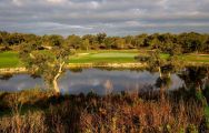 The Riba Golfe 2 's picturesque golf course in pleasing Lisbon.