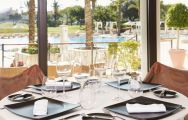 View InterContinental Mar Menor Golf Resort  Spa's impressive restaurant in impressive Costa Blanca.