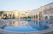 The Hotel La Manga Club Principe Felipe's beautiful main pool within amazing Costa Blanca.