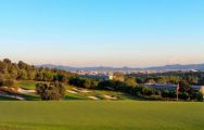 The El Prat Golf Club's impressive golf course situated in pleasing Costa Brava.