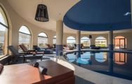 View Vila Gale Tavira Hotel's impressive indoor pool situated in beautiful Eastern Algarve.