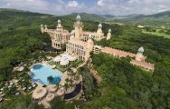 The Palace of the Lost City with sprawling views over the Gary Player Course