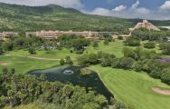 The Cascades Hotel with beautiful views over the Gary Player and Lost City Courses