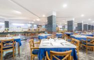 The VIK Gran Hotel's impressive restaurant in astounding Costa Del Sol.