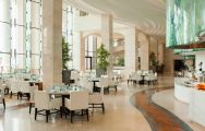 The St. Regis Saadiyat Island Resort's impressive restaurant in spectacular Abu Dhabi.