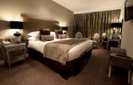 View The Oxfordshire Golf Hotel's picturesque double bedroom within impressive Oxfordshire.