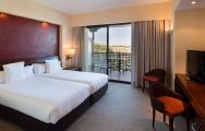 The Islantilla Golf Resort Hotel's beautiful double bedroom within dazzling Costa de la Luz.