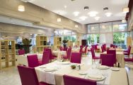 The Silken Al Andalus Hotel's picturesque restaurant within gorgeous Costa de la Luz.