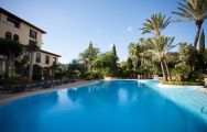 The Sheraton Mallorca Arabella Hotel's beautiful main pool in amazing Mallorca.