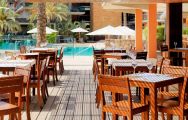 View Salobre Hotel Resort  Serenity's lovely restaurant in astounding Gran Canaria.