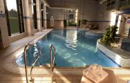 Roe Park Resort's lovely indoor pool in magnificent Northern Ireland.