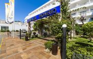 Pionero Hotel's impressive entrance within sensational Mallorca.