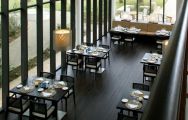 The NH Sotogrande Hotel's lovely restaurant within striking Costa Del Sol.