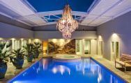 The Majeka House's scenic indoor pool in vibrant South Africa.
