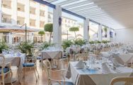 The MAC Hotel Puerto Marina's beautiful restaurant within amazing Costa Del Sol.