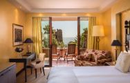 The Kempinski Hotel Bahia's impressive double bedroom in brilliant Costa Del Sol.