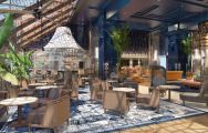 View Kempinski Hotel Bahia's picturesque restaurant within magnificent Costa Del Sol.